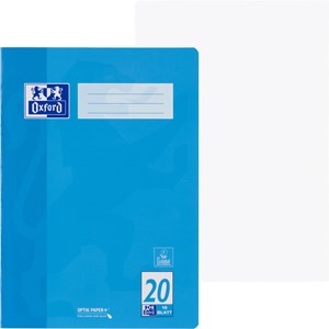 OXFORD Schule Schulheft A4, 16 Blatt, Lineatur 20 (blanko)