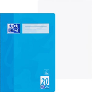 OXFORD Schule Schulheft A4, 32 Blatt, Lineatur 20 (blanko)