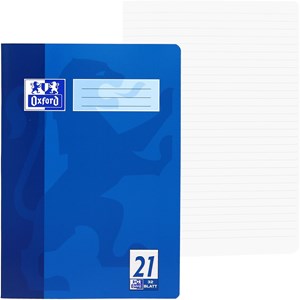 OXFORD Schule Schulheft A4, 32 Blatt, Lineatur 21 (liniert), Optik Paper®