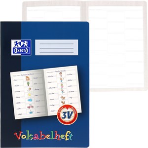 Oxford Vokabelheft A4-Lineatur V3-16 Blatt-90g/qm