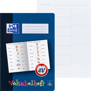 Oxford Vokabelheft A4-Lineatur V4-16 Blatt-90g/qm
