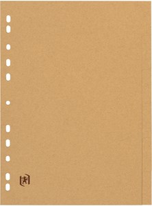 Oxford Register "Touareg" blanko, aus recyclefähigem TCF-Papier, 290 g/m², 6 Blatt, beige