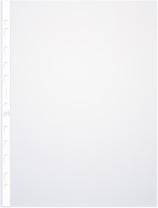 Oxford Prospekthüllen Standard A4, PP 0,09 mm, glasklar, oben offen, 100 Stück im Karton