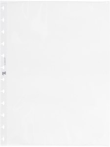 Oxford Prospekthülle Spezialhüllen manageMe! A4 mit vario-zipp-Prinzip, links offen, glasklar, 10 Stück im Beutel