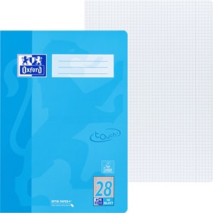 Oxford Touch Schulheft A4 16 Blatt Lineatur 28, Blau, 16 Blatt