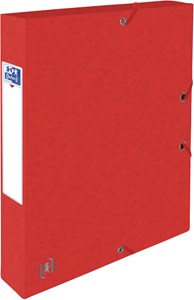 Oxford Sammelbox TOP FILE+, A4, Rückenbreite 40mm, 425 g/m² Karton, rot