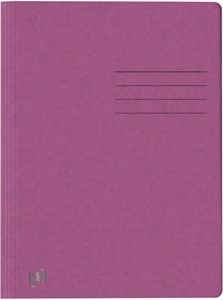 Oxford Schnellhefter TOP FILE+, A4, 390 g Karton, für ca. 200 DIN A4-Blätter, violett