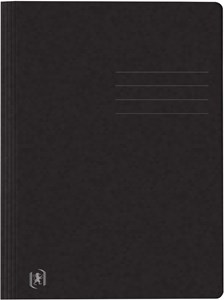 Oxford Schnellhefter TOP FILE+, A4, 390 g Karton, für ca. 200 DIN A4-Blätter, schwarz