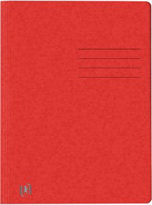 Oxford Schnellhefter TOP FILE+, A4, 390 g Karton, für ca. 200 DIN A4-Blätter, rot