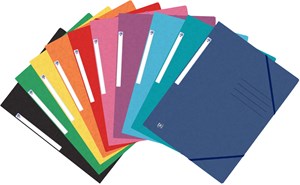 Oxford Top File + A4 Eckspannermappe sortiert klassisch, 25er Pack