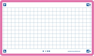 Oxford Flash 2.0, 75x125mm, 80 Blatt, kariert, fuchsia
