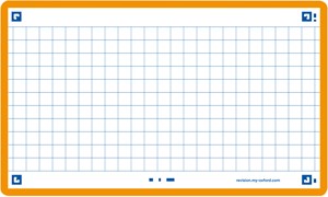 Oxford Flash 2.0, 75x125mm, 80 Blatt, kariert, orange