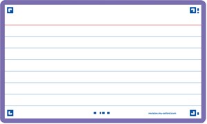Oxford Flash 2.0, 75x125mm, 80 Blatt, liniert, violett