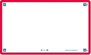 Oxford Flash 2.0, 75x125mm, 80 Blatt, blanko, rot