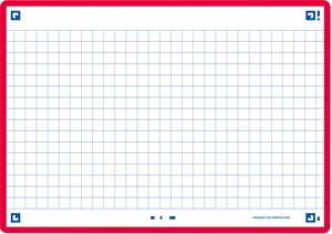 Oxford Flash 2.0, 105x148mm, 80 Blatt, kariert, rot