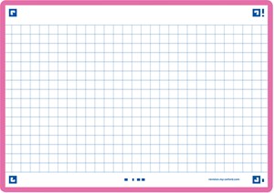 Oxford Flash 2.0, 105x148mm, 80 Blatt, kariert, fuchsia