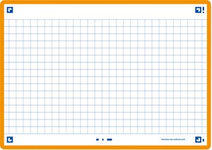 Oxford Flash 2.0, 105x148mm, 80 Blatt, kariert, orange
