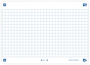 Oxford Flash 2.0, 105x148mm, 80 Blatt, kariert, weiß