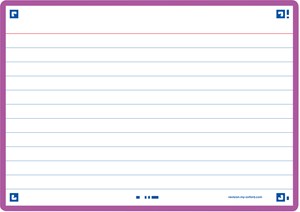 Oxford Flash 2.0, 105x148mm, 80 Blatt, liniert, lila
