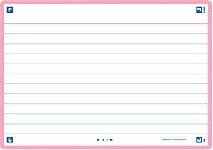 Oxford Flash 2.0, 105x148mm, 80 Blatt, liniert, pink