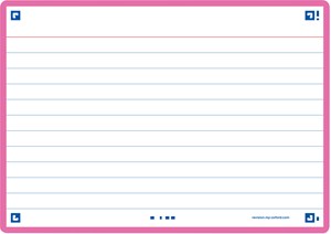 Oxford Flash 2.0, 105x148mm, 80 Blatt, liniert, fuchsia