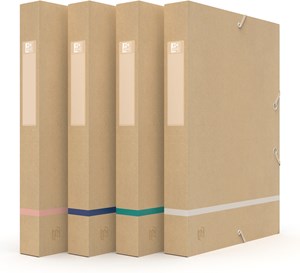 Oxford Touareg Sammelbox A424X32cm, Rückenbreite 40mm, sortiert, 10er Pack