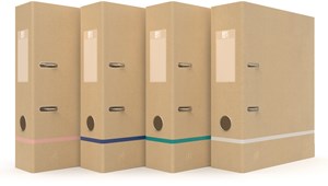 Oxford Touareg Ordner A4 sortiert, 10er Pack