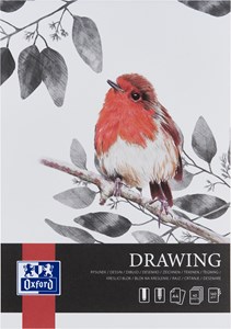 Oxford Art Zeichenblock A4, 40 Blatt, 160g