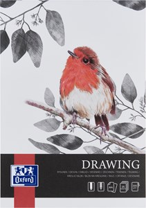 Oxford Art Zeichenblock A4, 25 Blatt, 200g