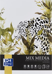 Oxford Art Mixed Media Block A4, 25 Blatt, 225g
