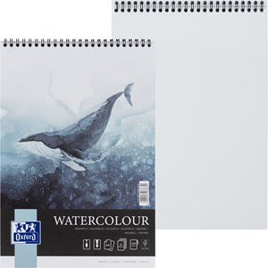 Oxford Art Aquarellblock A4, 10 Blatt, 300g