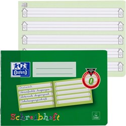 OXFORD Schule Schreiblernheft A5 quer, 16 Blatt, Lineatur 0