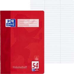Oxford Schule Vokabelheft A4, 40 Blatt, Lineatur 54