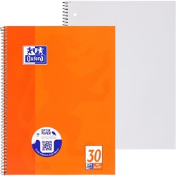 OXFORD Schule Collegeblock A4+ (220 x 295 mm), 80 Blatt, blanko