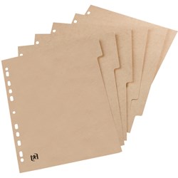 ELBA Register, TOUAREG, TCF-Papier, A4, 5, Blatt, 290, blanko