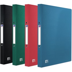 Oxford ELBA Ringbuch URBAN Büro, DIN A4, Rückenbreite 20 mm, 2 Ringe, PP, blickdicht, sortiert, 10er Pack