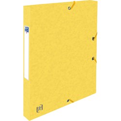 Oxford Sammelbox TOP FILE+, A4, Rückenbreite 25mm, 425 g/m² Karton, gelb