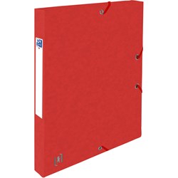 Oxford Sammelbox TOP FILE+, A4, Rückenbreite 25mm, 425 g/m² Karton, rot