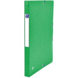 Oxford Sammelbox TOP FILE+, A4, Rückenbreite 25mm, 425 g/m² Karton, grün