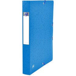 Oxford Sammelbox TOP FILE+, A4, Rückenbreite 40mm, 425 g/m² Karton, blau