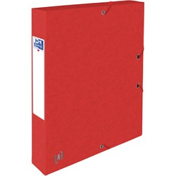 Oxford Sammelbox TOP FILE+, A4, Rückenbreite 40mm, 425 g/m² Karton, rot