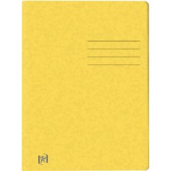 Oxford Schnellhefter TOP FILE+, A4, 390 g Karton, für ca. 200 DIN A4-Blätter, gelb