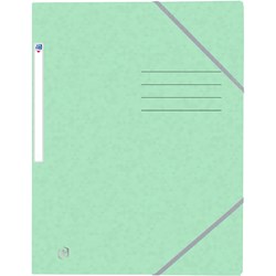 Oxford Eckspannmappe TOP FILE+, A4, 390 g/m² Karton, pastell grün