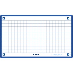 Oxford Flash 2.0, 75x125mm, 80 Blatt, kariert, marineblau