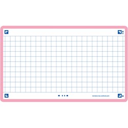 Oxford Flash 2.0, 75x125mm, 80 Blatt, kariert, pink