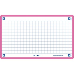 Oxford Flash 2.0, 75x125mm, 80 Blatt, kariert, fuchsia