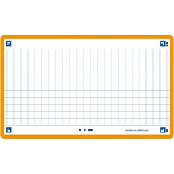 Oxford Flash 2.0, 75x125mm, 80 Blatt, kariert, orange