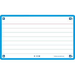 Oxford Flash 2.0, 75x125mm, 80 Blatt, liniert, türkis