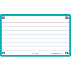 Oxford Flash 2.0, 75x125mm, 80 Blatt, liniert, mint