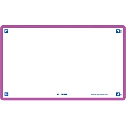 Oxford Flash 2.0, 75x125mm, 80 Blatt, blanko, lila
